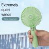 RECHARGEABLE MINI TABLE/HAND FAN WITH STAND - BEST QUALITY