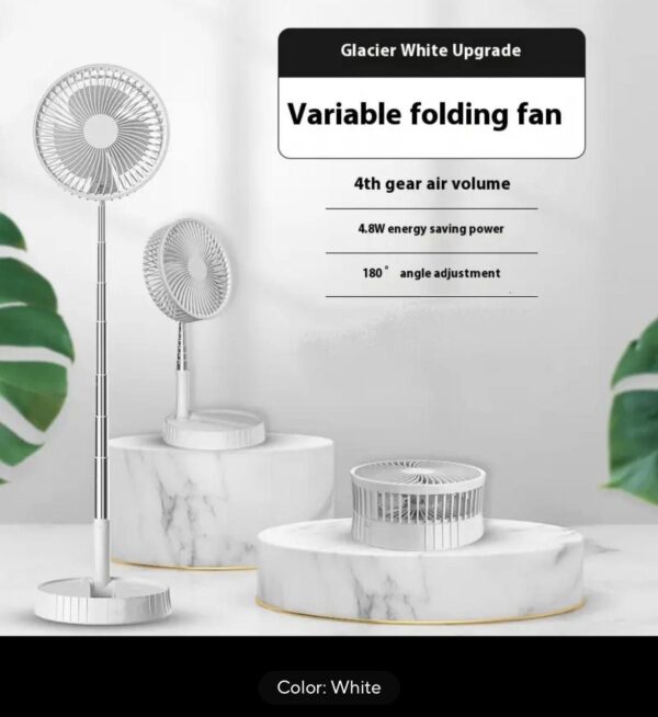 IMG_20260209_201624_259 RETRACTABLE SPEEDY BLADES RECHARGEABLE TABLETOP FAN - TELESCOPIC FOLDING FAN