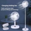 IMG_20260209_201624_581 RETRACTABLE SPEEDY BLADES RECHARGEABLE TABLETOP FAN - TELESCOPIC FOLDING FAN