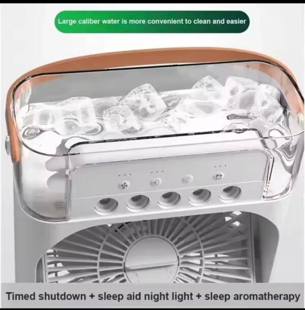 HIGH QUALITY MIST FAN WTH COLOUR CHANGING LED LIGHT