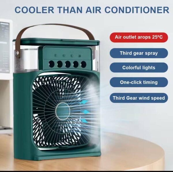 HIGH QUALITY MIST FAN WTH COLOUR CHANGING LED LIGHT