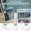 HIGH QUALITY MIST FAN WTH COLOUR CHANGING LED LIGHT