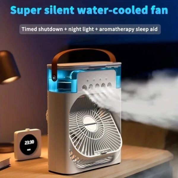 HIGH QUALITY MIST FAN WTH COLOUR CHANGING LED LIGHT