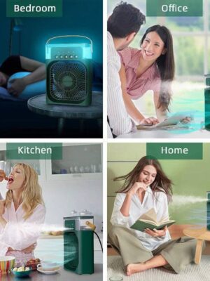 HIGH QUALITY MIST FAN WTH COLOUR CHANGING LED LIGHT