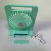 NEW CONVENIENT LARGE WIND POWER ULTRA-QUIET DESKTOP/HANDHELD RECHARGEABLE FAN (CY-2018)