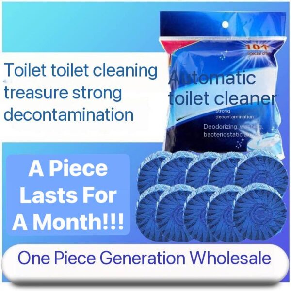 THE BLUE RADIANCE TOILET CLEANER & FRESHENER (10PCS/PACK)
