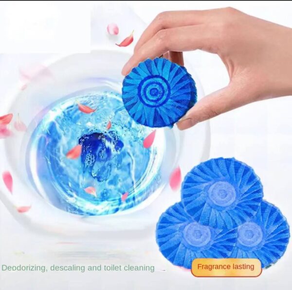 THE BLUE RADIANCE TOILET CLEANER & FRESHENER (10PCS/PACK)