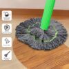 WET & DRY HANDHELD LONG MICROFIBER FLOOR MOP