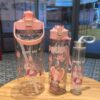 3PCS/SET HIGH QUALITY CUTE CARTOON WATER BOTTLE