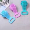 70CM DOUBLE-SIDED SILICONE BODY SPONGE/ BACK SCRUBER