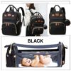 IMG_20260216_074400_432 HIGH QUALITY BABY BED AND NURSING/MATERNITY BACKBAG WITH PURSE, NET & CABLE CHARGER CONNECTOR (NURSING BAG)