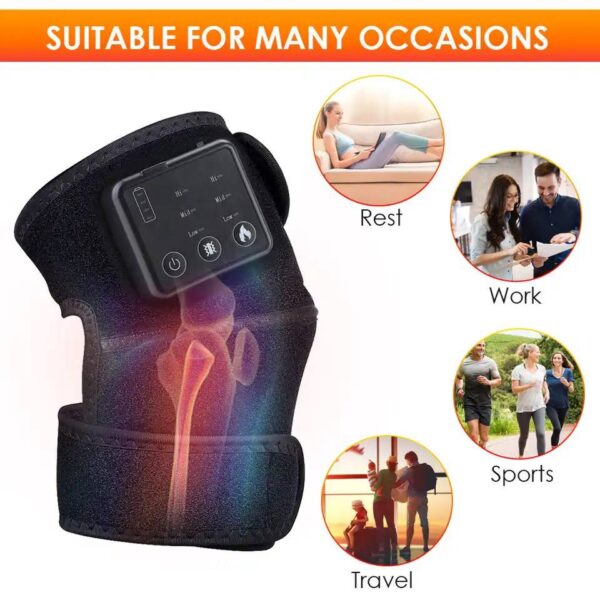 RECHARGEABLE HEATED MASSAGE ARM / KNEE PAD