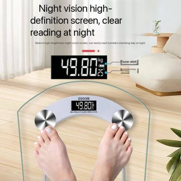 BATTERY OPERATED PERSONAL DIGITAL WEIGHING SCALE