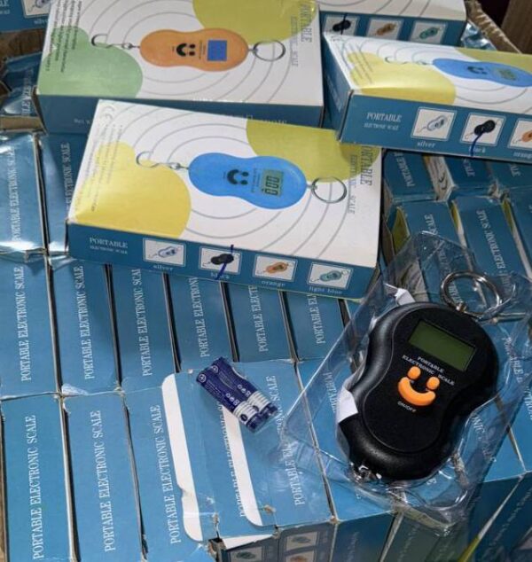 50KG/10G LCD BATTERY OPERATED DIGITAL HANGING SCALE