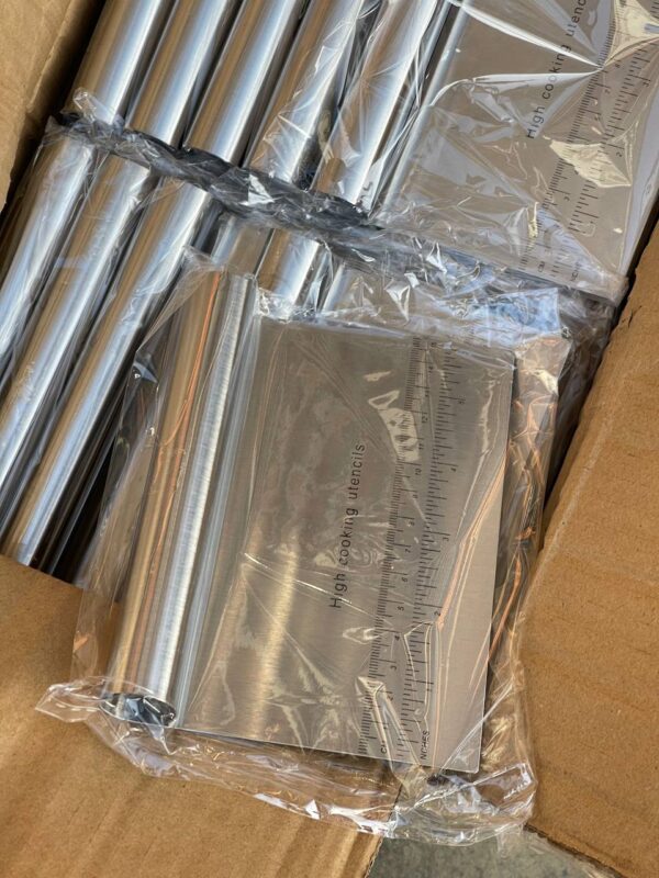 IMG_20260216_100558_313 STAINLESS STEEL MULTIPURPOSE CAKE & PASTRY CUTTER/SCRAPER/DECORATOR/SCALE KNIFE/KITCHEN SPATULA WITH MEASUREMENT