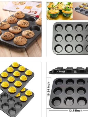 12 HOLES CUP CAKE MOULD PAN