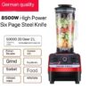8500WATT SILVER CREST MULTIFUNCTIONAL DOUBLE CUP  BLENDER
