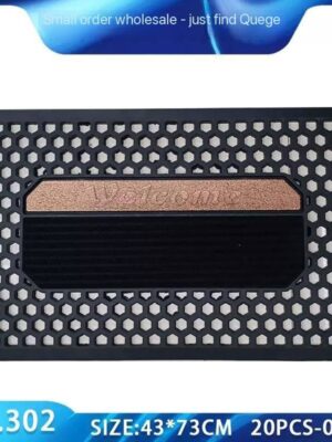 BEST QUALITY THICKENED SILICONE FOOT MAT & DOOR PAD SHAPES:
