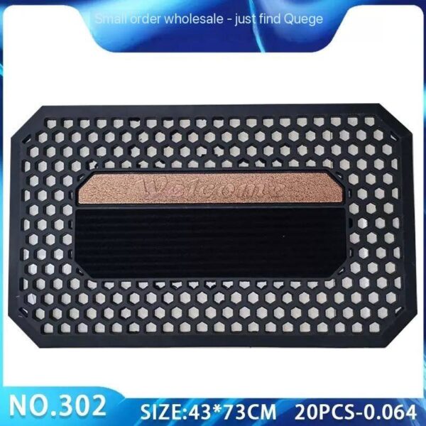 BEST QUALITY THICKENED SILICONE FOOT MAT & DOOR PAD SHAPES: