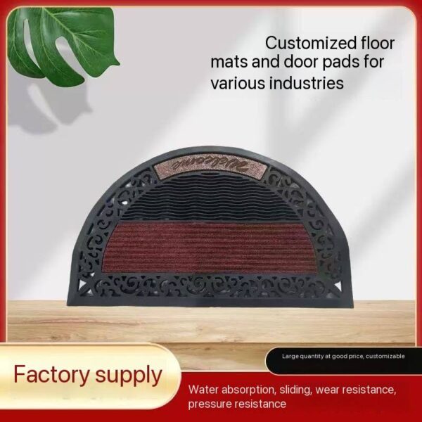 BEST QUALITY THICKENED SILICONE FOOT MAT & DOOR PAD SHAPES: