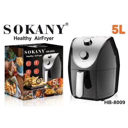 5L SOKANY HIGH TECH 150WATT OIL-FREE HEALTHY AIR FRYER (HIGHLY RECOMMENDED