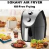 5L SOKANY HIGH TECH 150WATT OIL-FREE HEALTHY AIR FRYER (HIGHLY RECOMMENDED