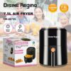 1400W DESNIE REGINA 7.5L ‘SMART TOUCH’ ELECTRIC AIR FRYER/OVEN