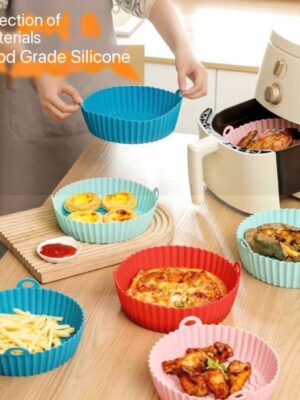REUSABLE SILICONE AIR FRYER  PARCHMENT SIZES & PRICES: