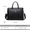 DESIGNER LUXURY LARGE CAPACITY MEN’S GENUINE LEATHER OFFICE BAG  - HAYESAROO BRAND