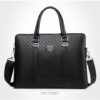 DESIGNER LUXURY LARGE CAPACITY MEN’S GENUINE LEATHER OFFICE BAG  - HAYESAROO BRAND
