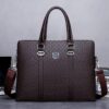 DESIGNER LUXURY LARGE CAPACITY MEN’S GENUINE LEATHER OFFICE BAG  - HAYESAROO BRAND