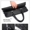 DESIGNER LUXURY LARGE CAPACITY MEN’S GENUINE LEATHER OFFICE BAG  - HAYESAROO BRAND