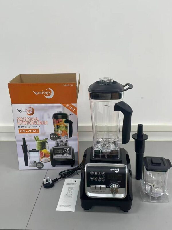 MOREMIX MULTIFUNCTIONAL SPEEDY BLADES PROFESSIONAL NUTRITION BLENDERS WITH 100% COPPER MOTOR (2L BIG JAR CUP & MINI MILL JAR)