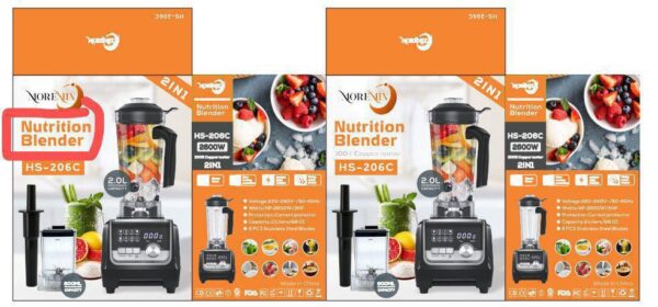 MOREMIX MULTIFUNCTIONAL SPEEDY BLADES PROFESSIONAL NUTRITION BLENDERS WITH 100% COPPER MOTOR (2L BIG JAR CUP & MINI MILL JAR)