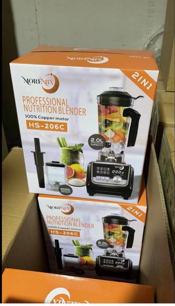 MOREMIX MULTIFUNCTIONAL SPEEDY BLADES PROFESSIONAL NUTRITION BLENDERS WITH 100% COPPER MOTOR (2L BIG JAR CUP & MINI MILL JAR)