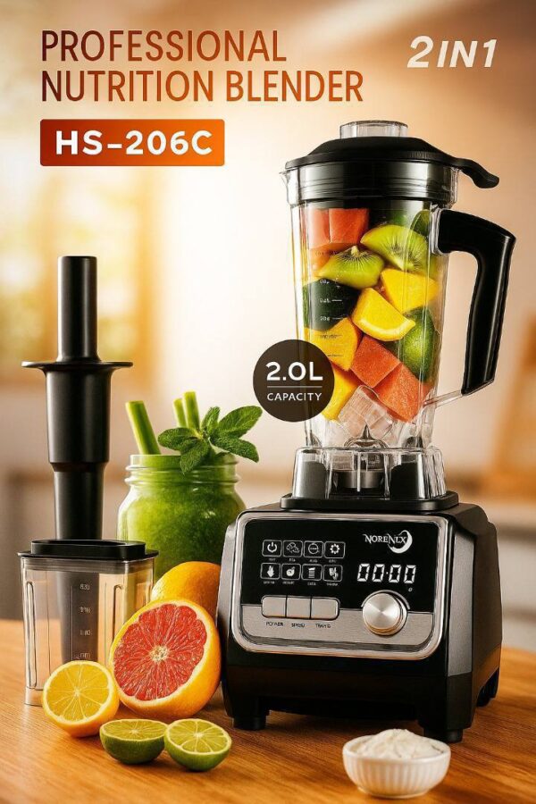 MOREMIX MULTIFUNCTIONAL SPEEDY BLADES PROFESSIONAL NUTRITION BLENDERS WITH 100% COPPER MOTOR (2L BIG JAR CUP & MINI MILL JAR)