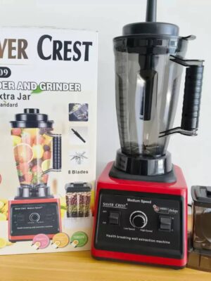 SILVER CREST __ 9000W MULTIFUNCTIONAL  '2in1' BLENDER & GRINDER (3.5L BIG JAR CUP)