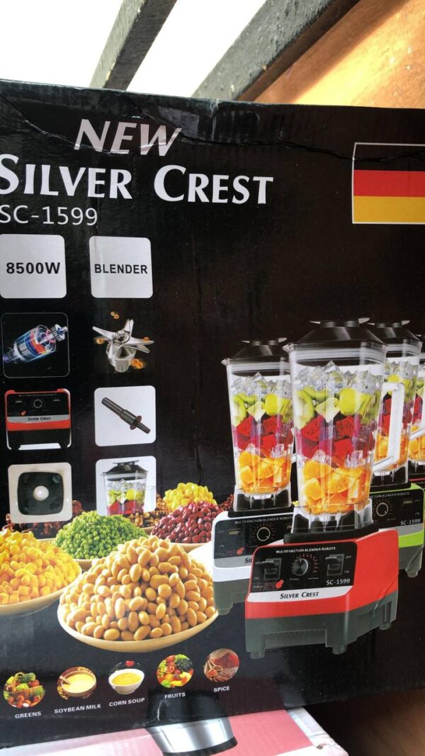 8500WATT SILVER CREST MULTIFUNCTIONAL DOUBLE CUP  BLENDER