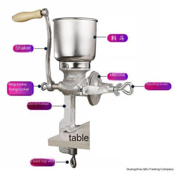 IMG_20260221_144916_039 VICTORIA ORIGINAL HIGH TECH MULTIFUNCTION HAND MILL (CORONA GRINDER) •••