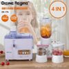 DISNIE REGINA (800W) 4in1 FOOD PROCESSOR  - JUICER, BLENDER, CHOPPER, GRINDER