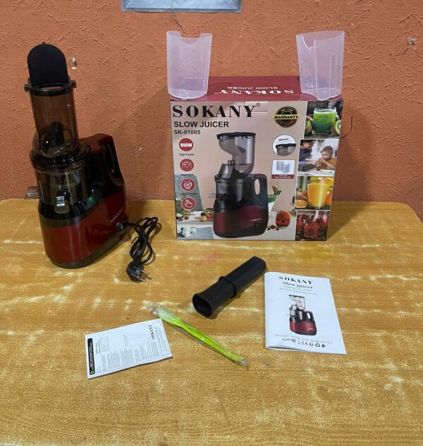 1000W KENWOOD HIGH NUTRIENT FRUITS & VEGETABLES SLOW JUICER (500ML JAR CUP)