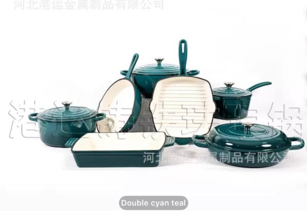 IMG_20260224_072928_862 7PCS HIGH QUALITY DURABLE THICK HEAVY ENAMEL CAST IRON COOKWARE / POT SET (CHEF STANDARD