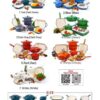 IMG_20260224_072928_891 7PCS HIGH QUALITY DURABLE THICK HEAVY ENAMEL CAST IRON COOKWARE / POT SET (CHEF STANDARD