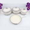 4PCS/SET HIGH QUALITY ENAMEL DIE-CAST COOKWARE/POT SET
