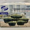 10PCS SMP QUALITY NON STICK COOKWARE / POT SET