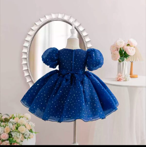 American new poka dot dress