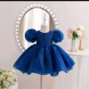 American new poka dot dress