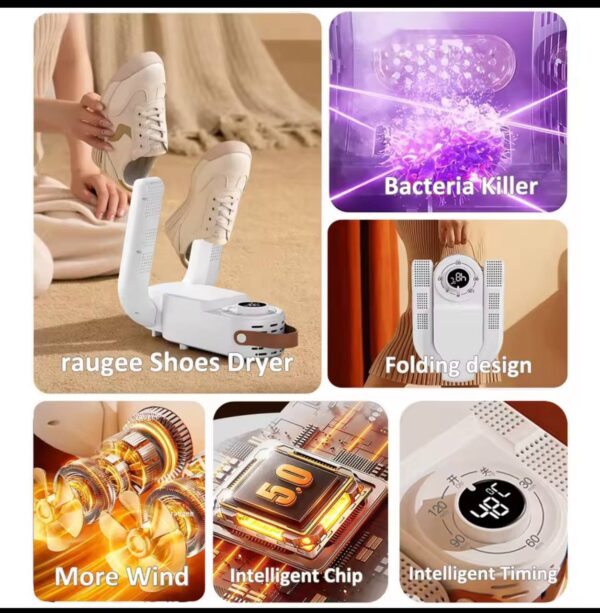 2-IN-1 SHOE DRYER & DEODORIZER