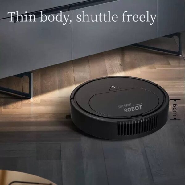 SMART RECHARGEABLE 3-IN-1 SWEEPING ROBOT VACUUM CLEANER