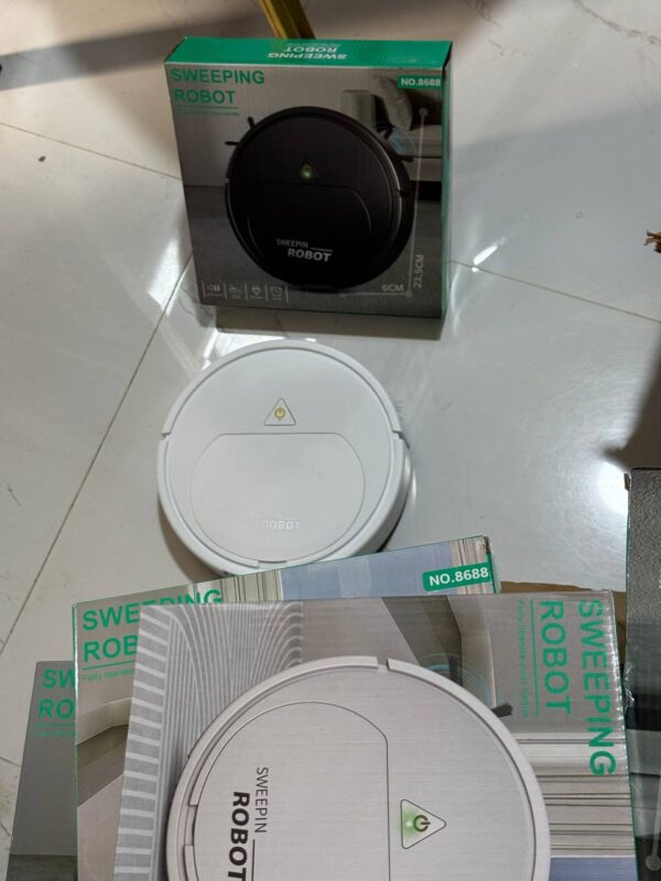 SMART RECHARGEABLE 3-IN-1 SWEEPING ROBOT VACUUM CLEANER